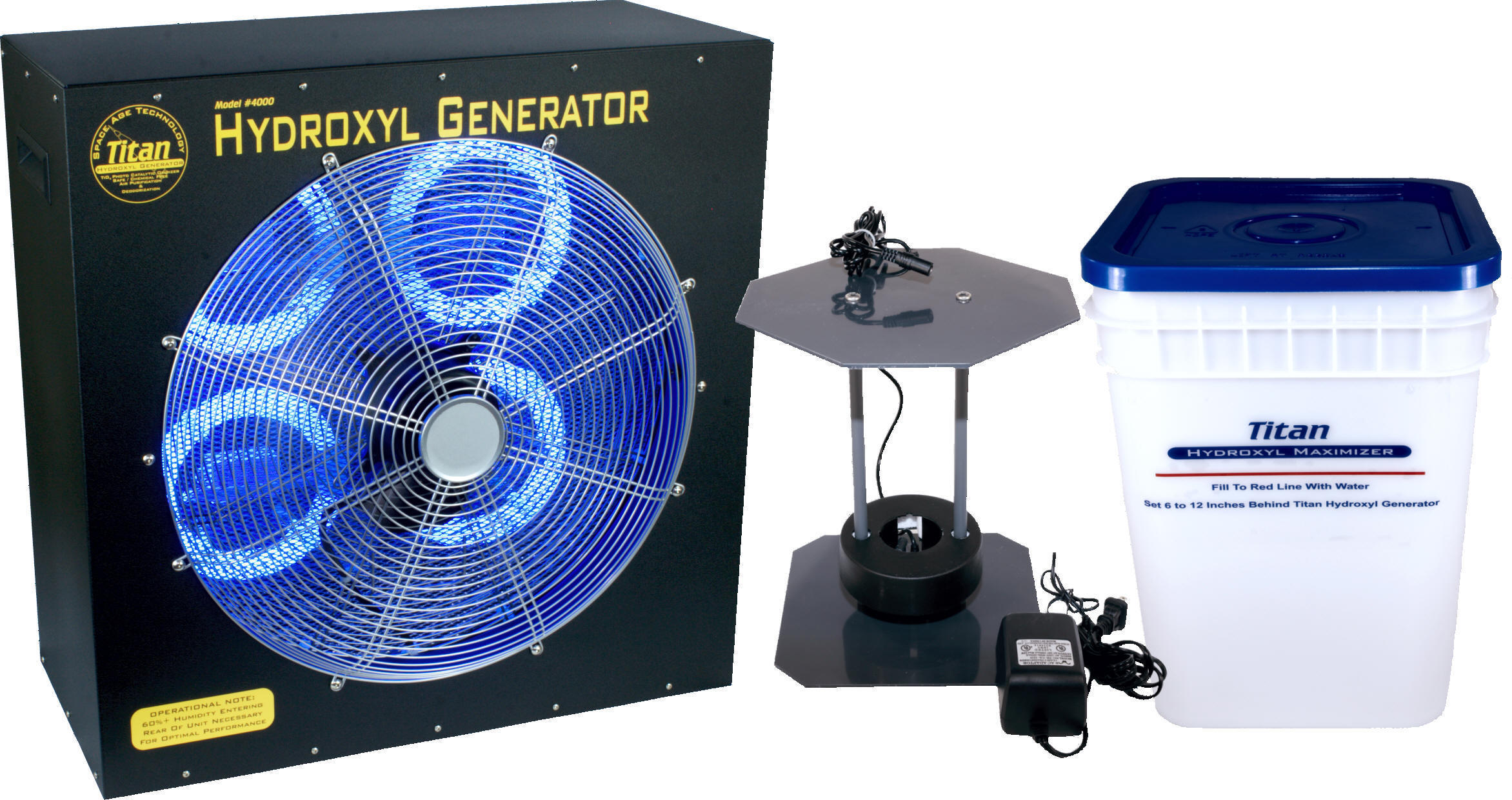 Titan 4000 Hydroxyl / Ionized HydroPeroxide Generator